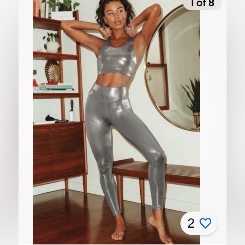 Allfenix Anthropology leggings 7/8 length size small NWT